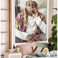 Lil Wayne Wall Tapestry Home Decor Bedroom