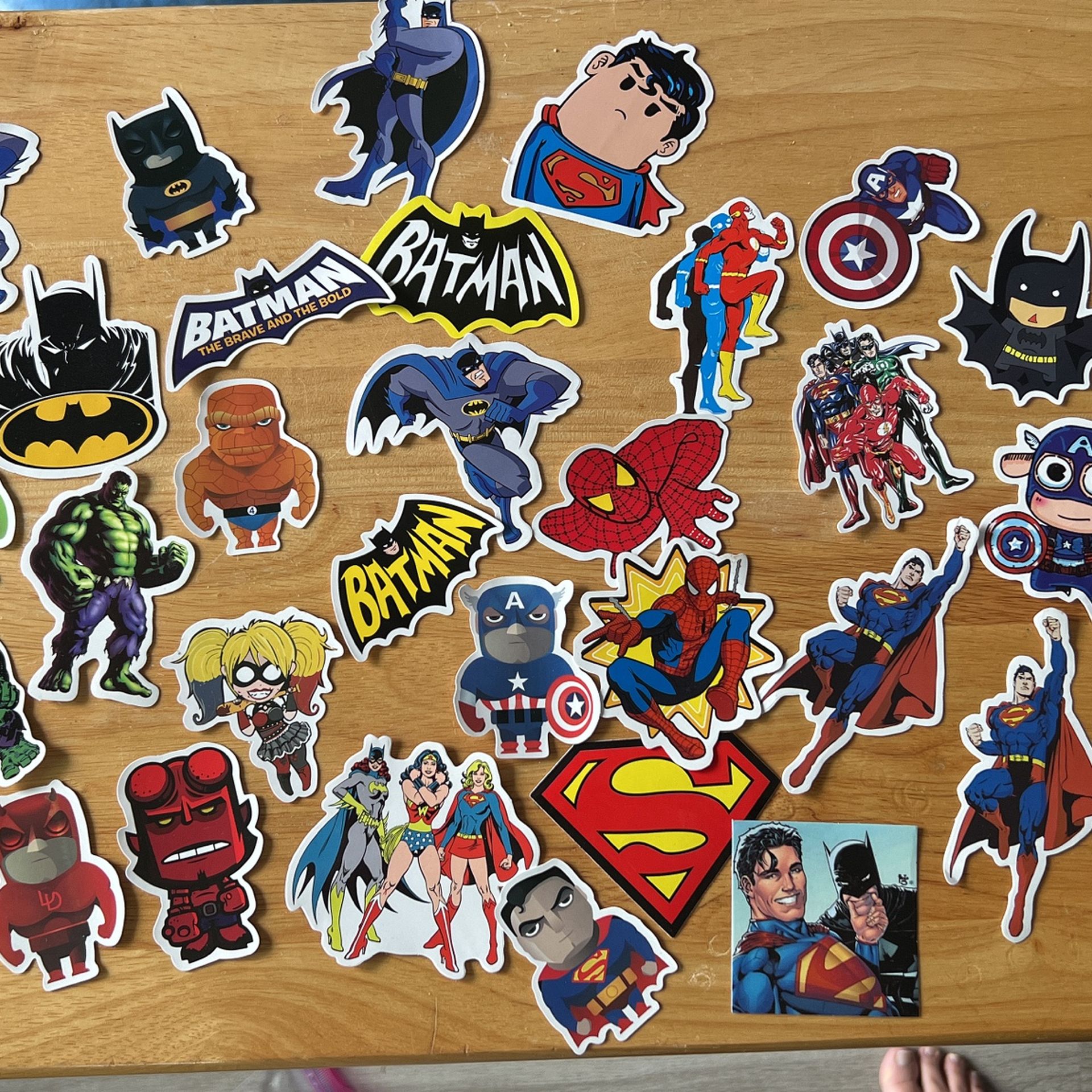 Superhero Stickers