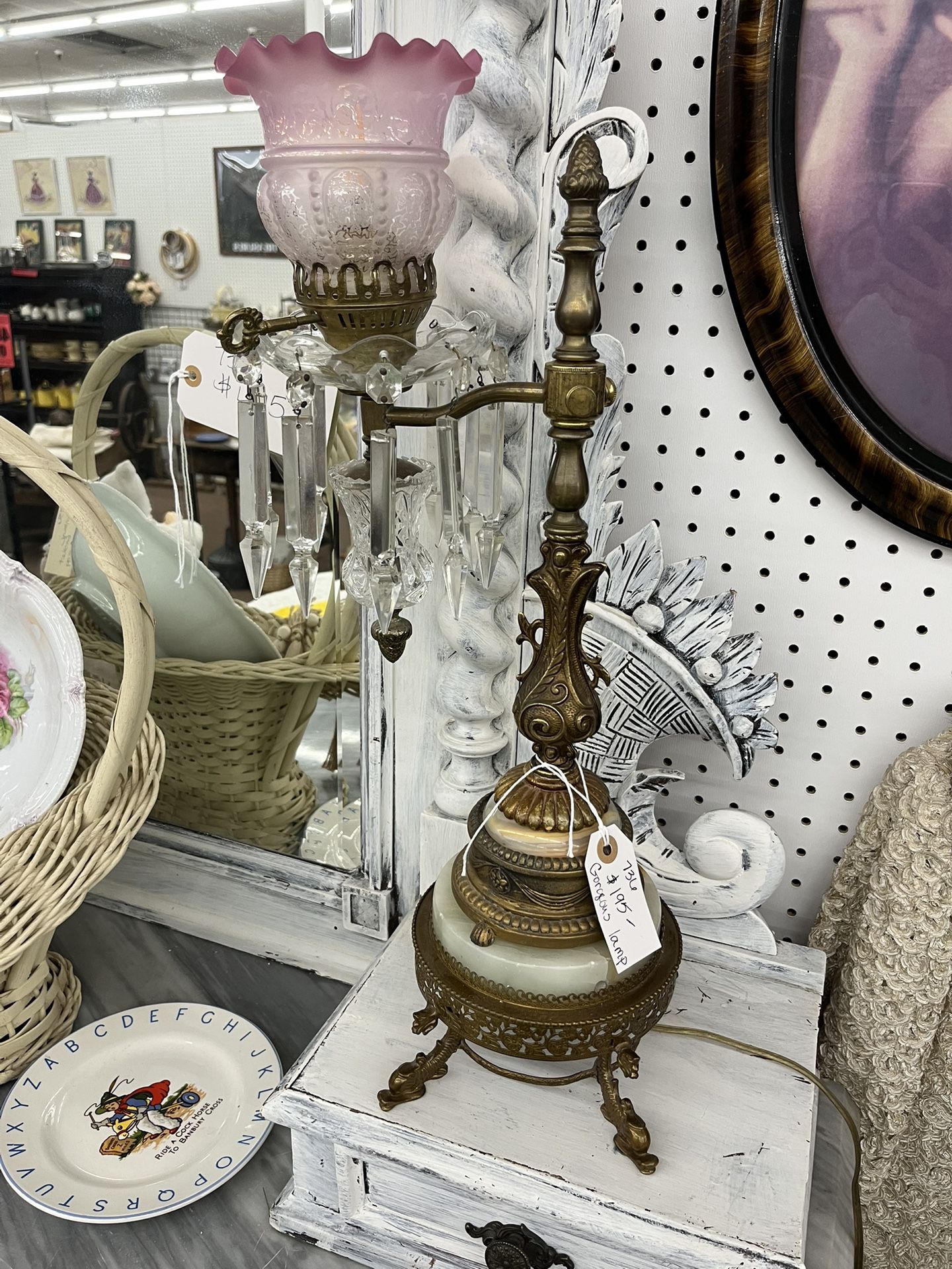 Gorgeous Antique Lamp