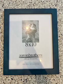 Aaron Brothers 8x10 Picture Frame — Navy Blue (New)