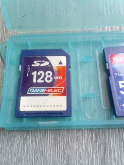 Sd cards photo Camara digital sd card