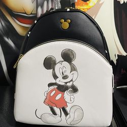 Disney Loungefly Mickey Mouse Winking Backpack
