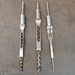 3 Piece Mortise Bundle , 1/2" 3/8 " 1/4" 