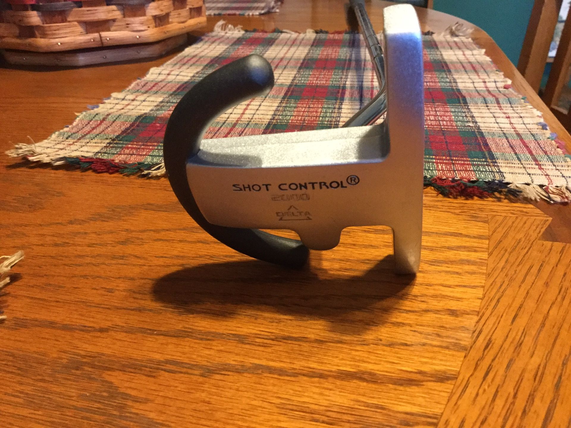 This is a brand new - Delta-Shot-Control- 2000-GOLF-PUTTER-STEEL- Right-hand-New