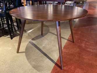 ARTICLE Seno 47″ Round Dining Table – Walnut