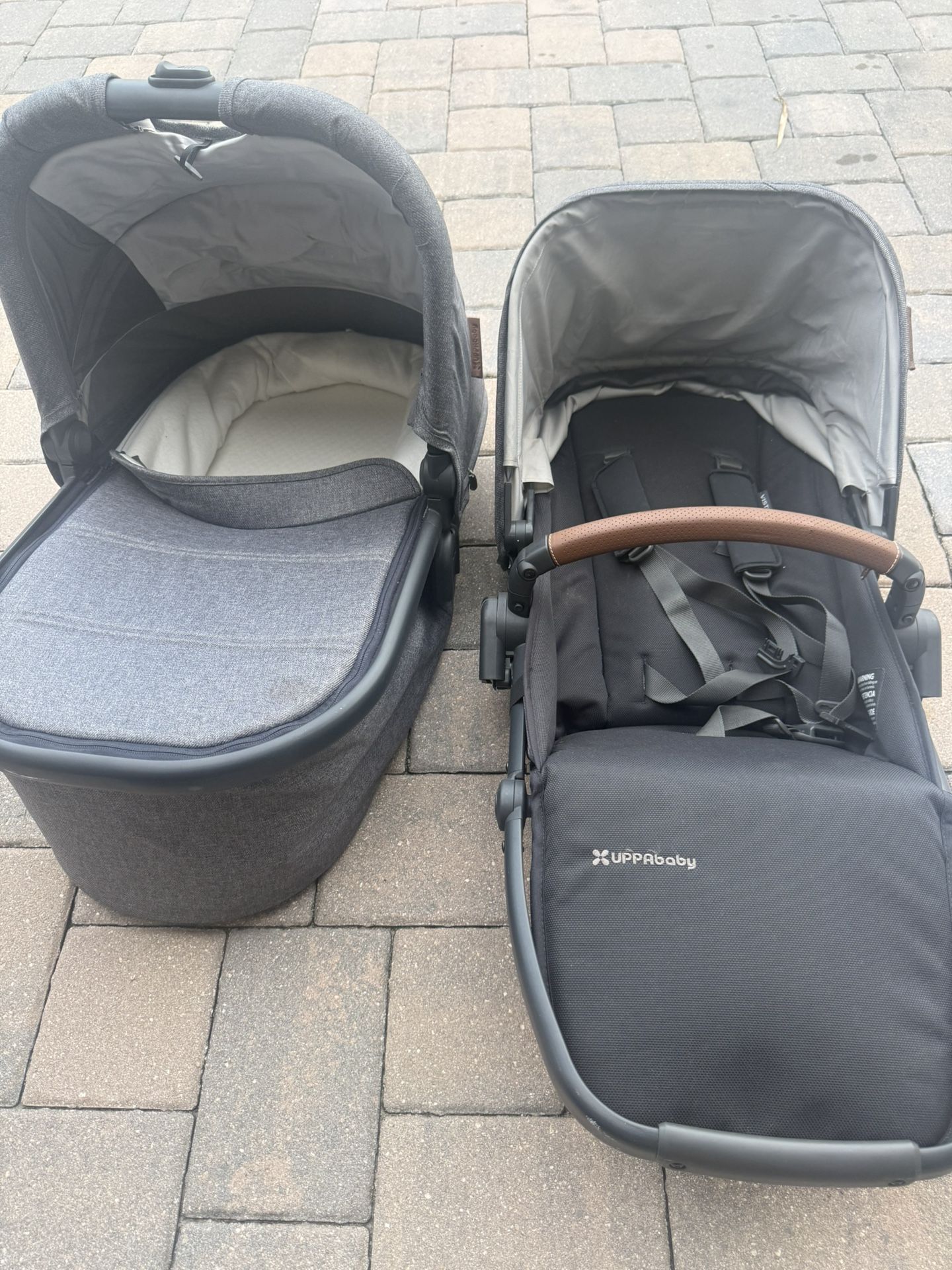 Uppababy Bassinet And rumble Seat