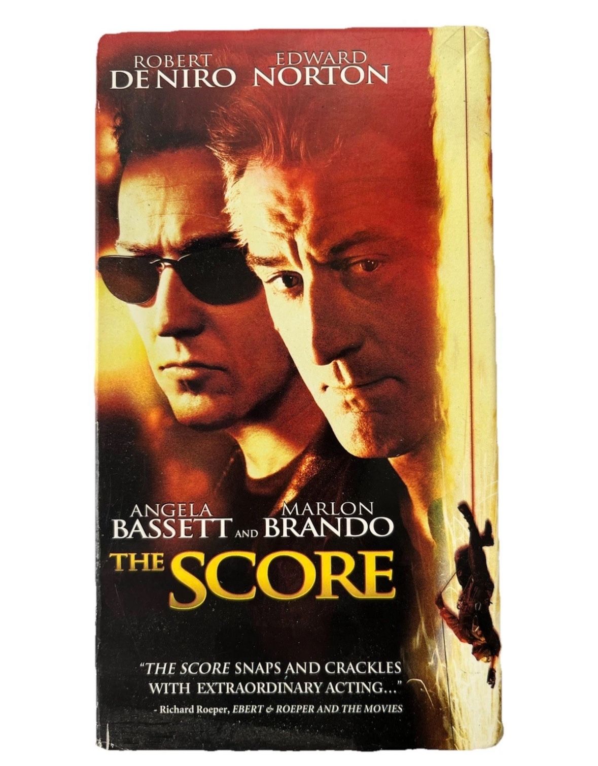The Score VHS 2001 Robert Deniro Edward Norton Angela Bassett Movie