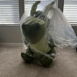 Giant Green Dragon Stuffed Toy