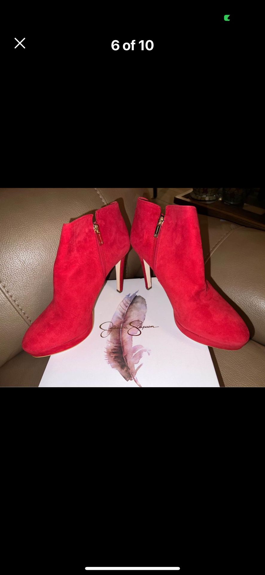 SEXY RED HIGH HEEL BOOT