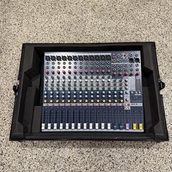 Soundcraft EFX12 12-channel Mixer with PROx case