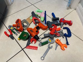 Kids Toy Tool Set Large Lot