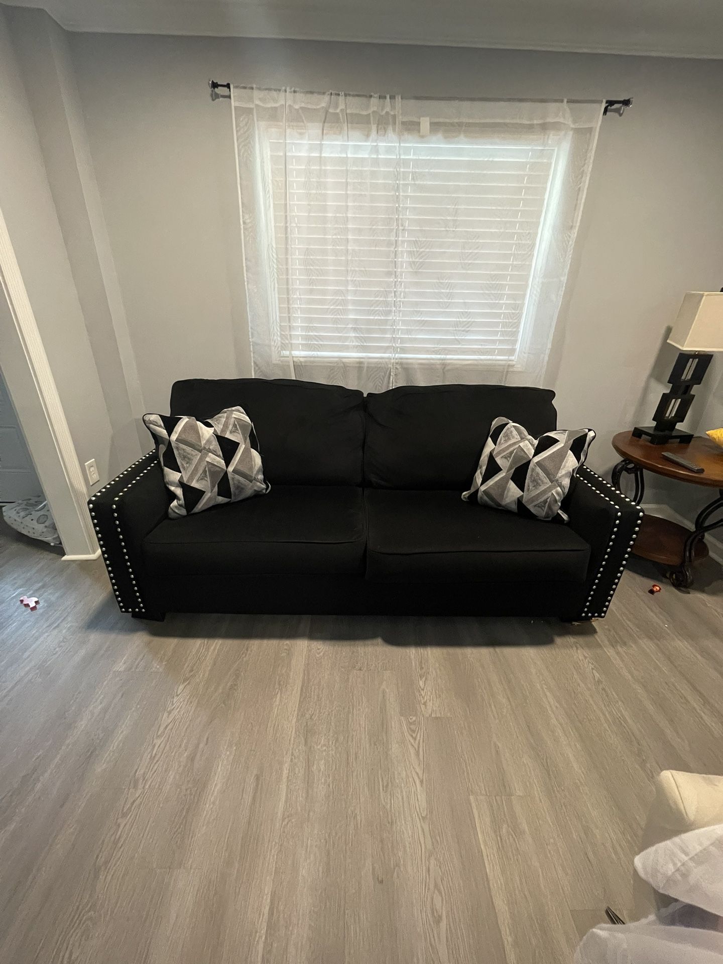 Ashley Furniture Black Couch 