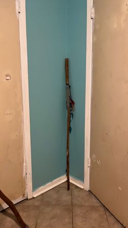 Hiking wood cane