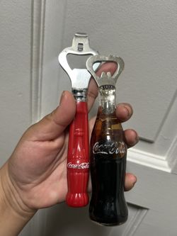 Coca-Cola Bottle Openers Two
