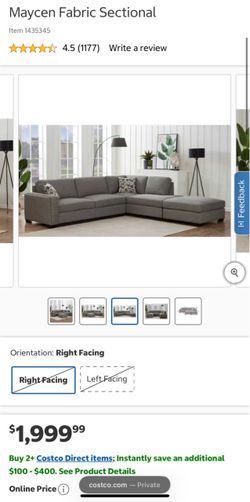 Maycen Fabric Sectional