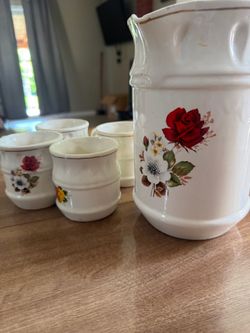 Mugs and jars from Mexico