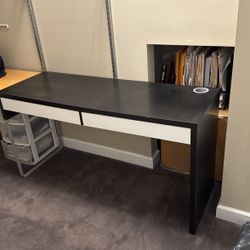Black And White Desk