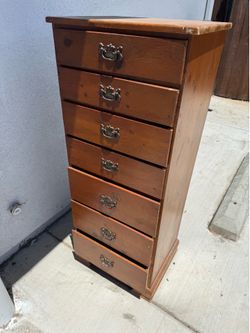 Wooden drawers