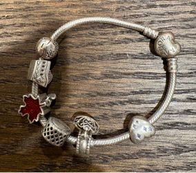 Pandora Bracelet with Charms