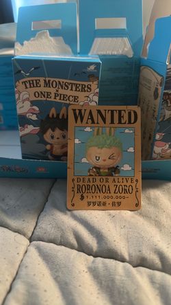 The monsters x one piece zoro