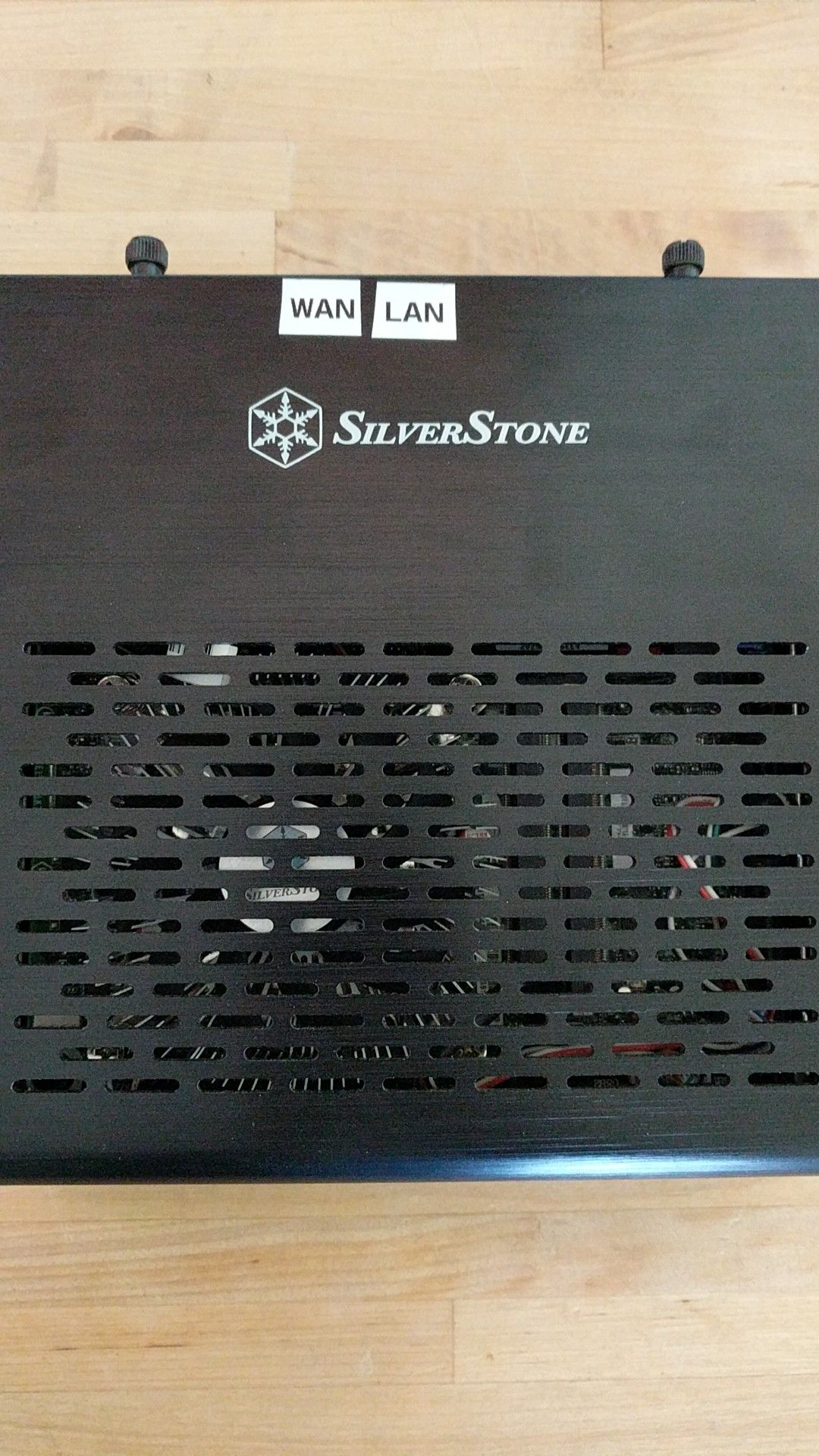 Silverstone PT13B 120 Thin-Mini ITX Chassis