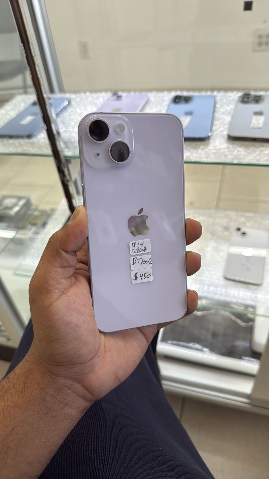 Apple IPhone 14 128gb Unlocked (BATTERY 100%)