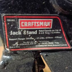 Craftsman Jack Stands
