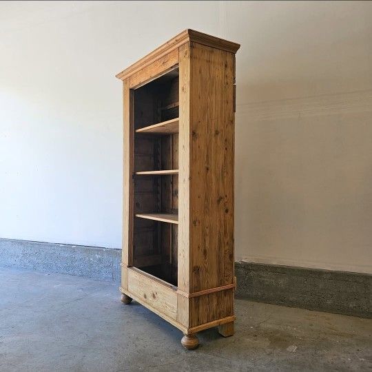 Antique Pine Book Shelf