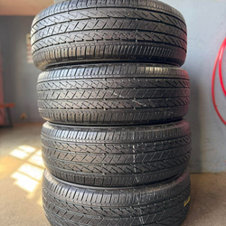 225-50R18 Bridgestone tires excelente condición 80%life