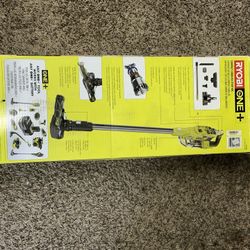 NEW ryobi one plus compact cordless stick vaccum