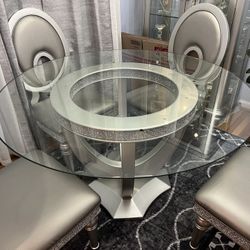 Glass Dinner Table