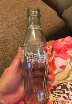 Dollywood 1996 11th anniversary Coca Cola bottle 8 Oz