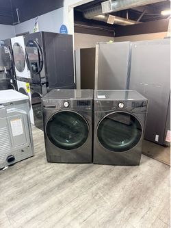 🔥LG-4.5 CUBIC FT. FRONT LOAD WASHER AND GAS DRYER LAUNDRY PAIR🔥
