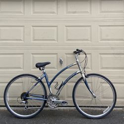 Electra Verse 24D Step-Through Hybrid Bike – 700C Wheels, 24-Speed Women’s Bicycle