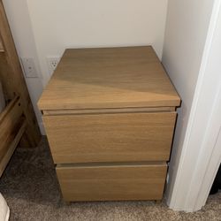 Minimalist Modern 1 Drawer Nightstand