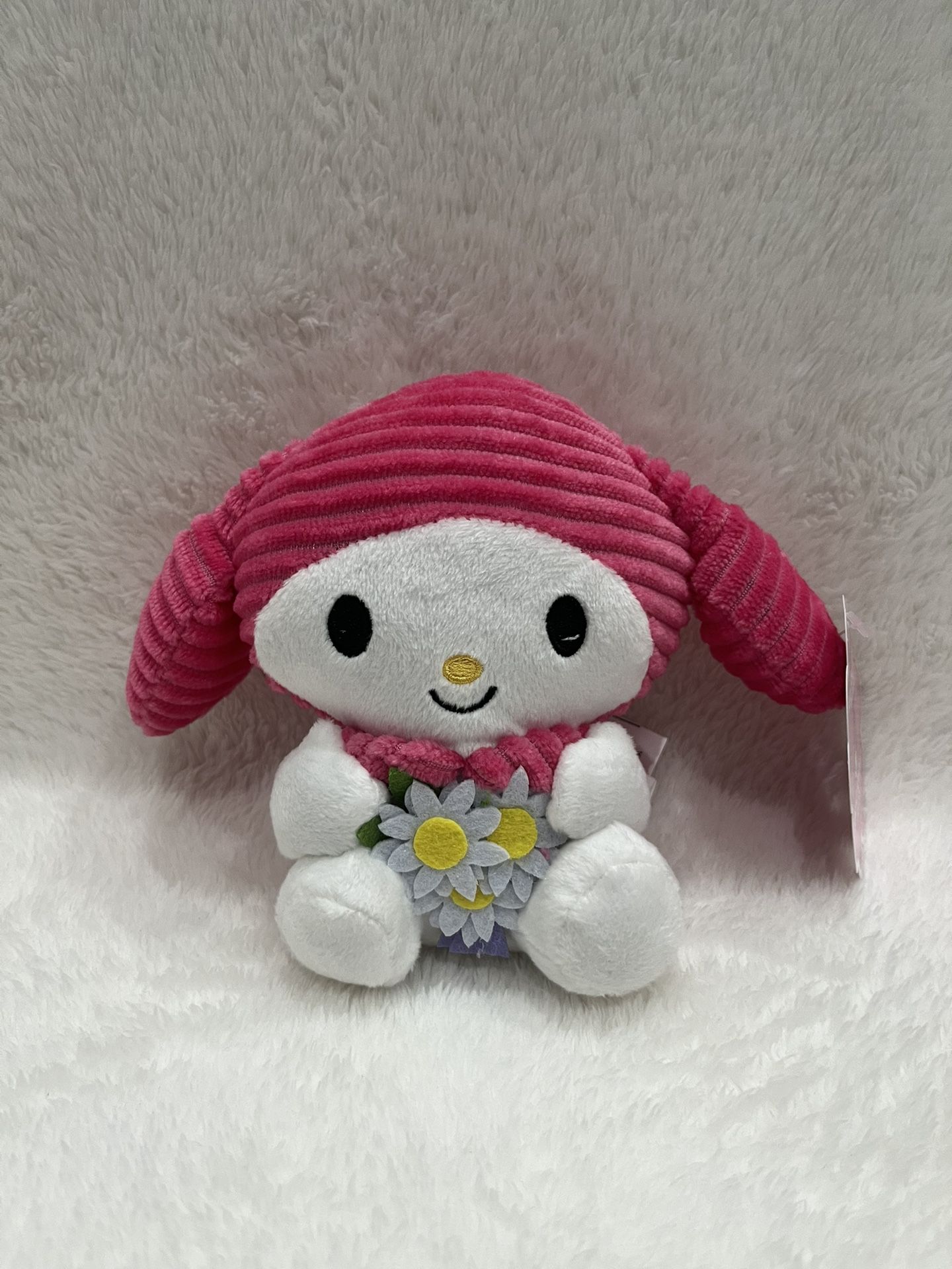 My Melody Holding Flowers Plushie