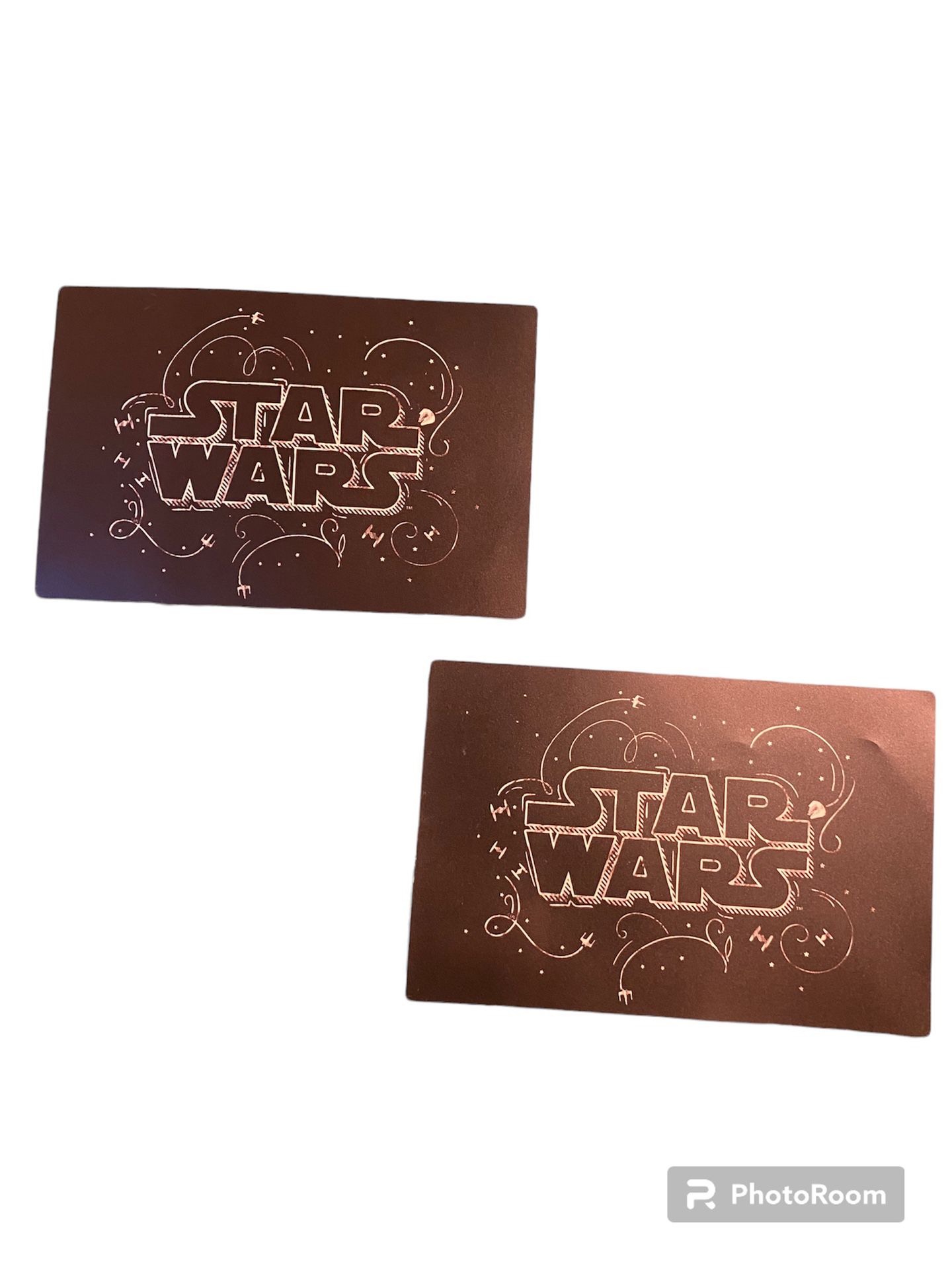 NWT- Star Wars Plastic Placemats, Set Of 2