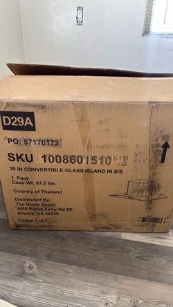 Island range hood
