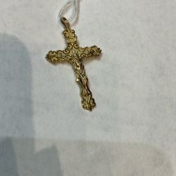 10k Gold Pendant #109401-4 MJ