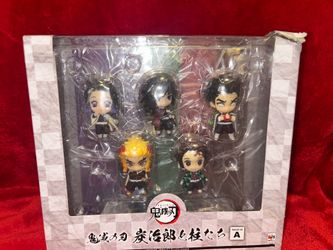 MegaHouse Demon Slayer Tanjiro w/ Hashira Mascot Set A Figurines Boxed