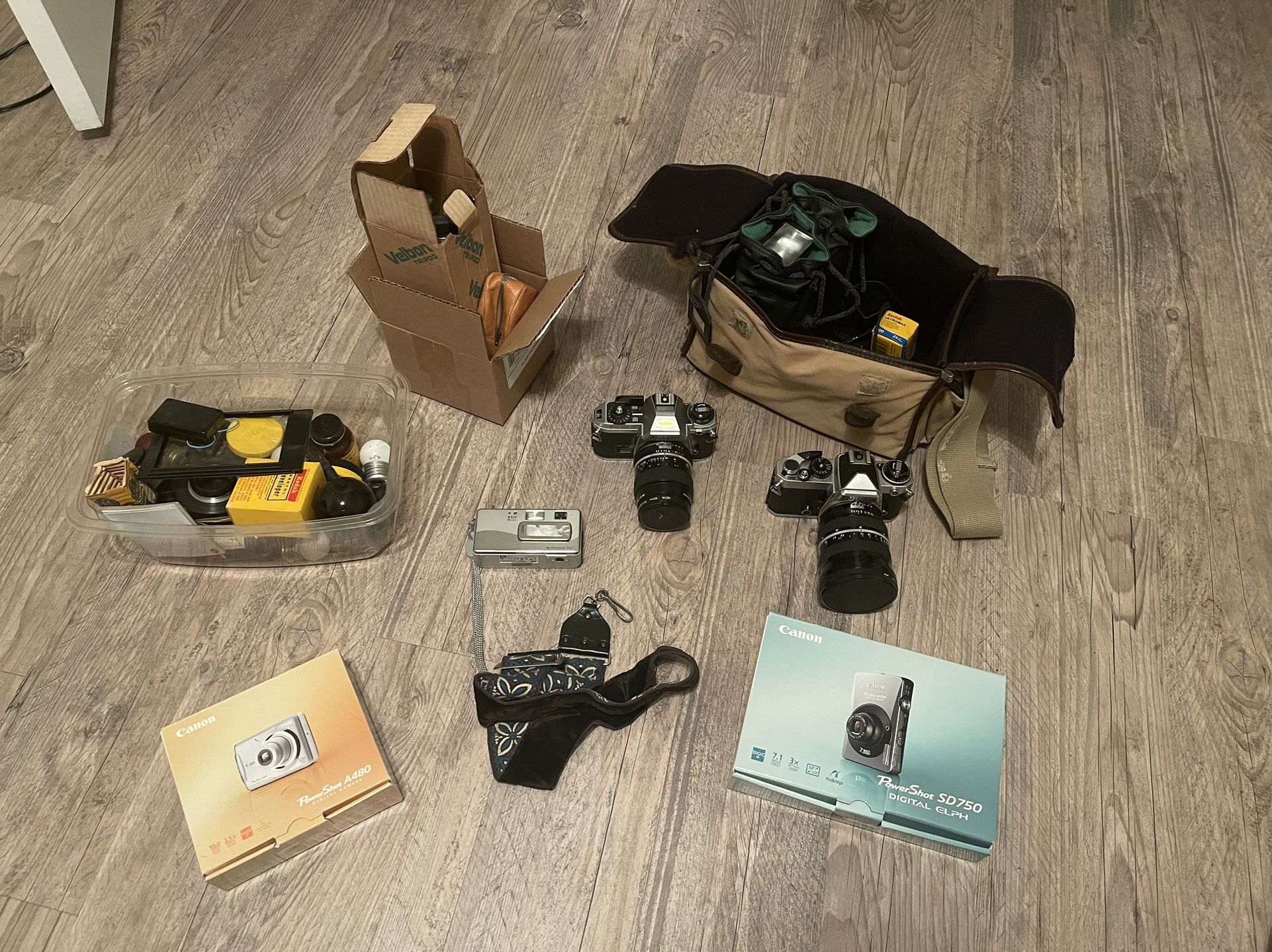 Vintage Cameras And Equipment