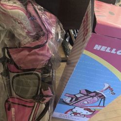New Hello Kitty Golf Set