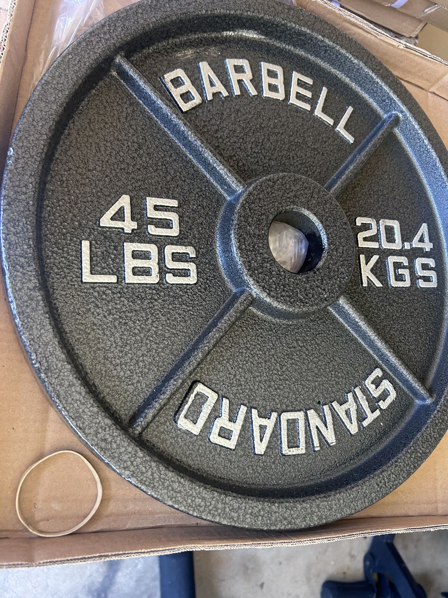 New 45 Lbs Olympic Weight (IN THE BOX)