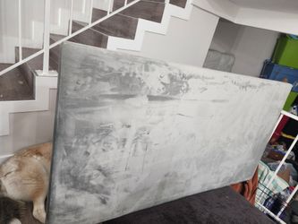 Twin bed with mattress