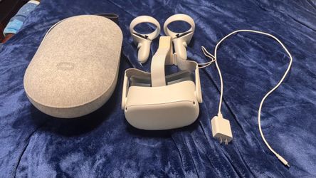 Meta Quest 2 VR Headset with Controllers and Case