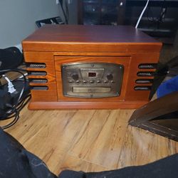 Vinyl And Cd Player