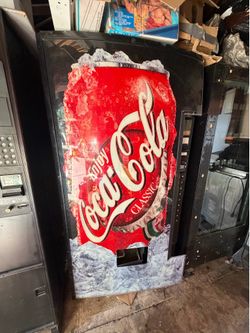 Soda vending machine