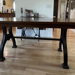Farmhouse Trestle Dining Table