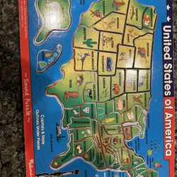 Melissa and Doug United States Sound puzzle