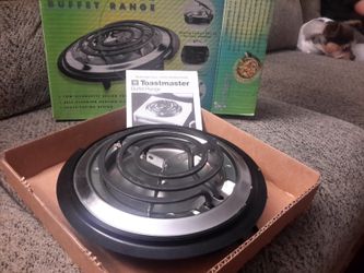 Portable Electric burner, new